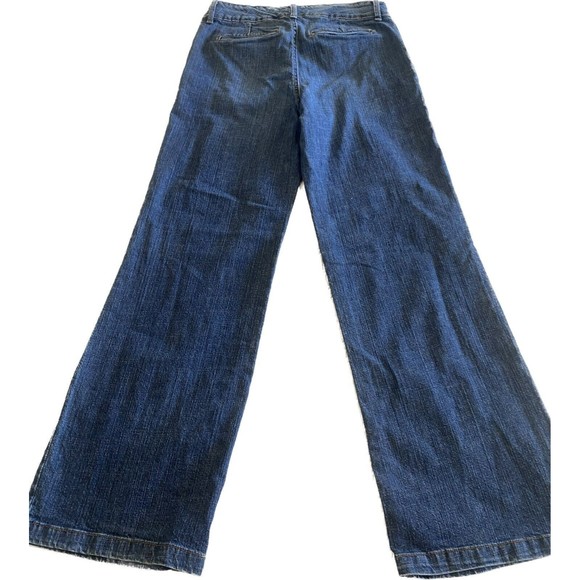 Nine West High Waisted Flare Denim Size 8 - Picture 2 of 7
